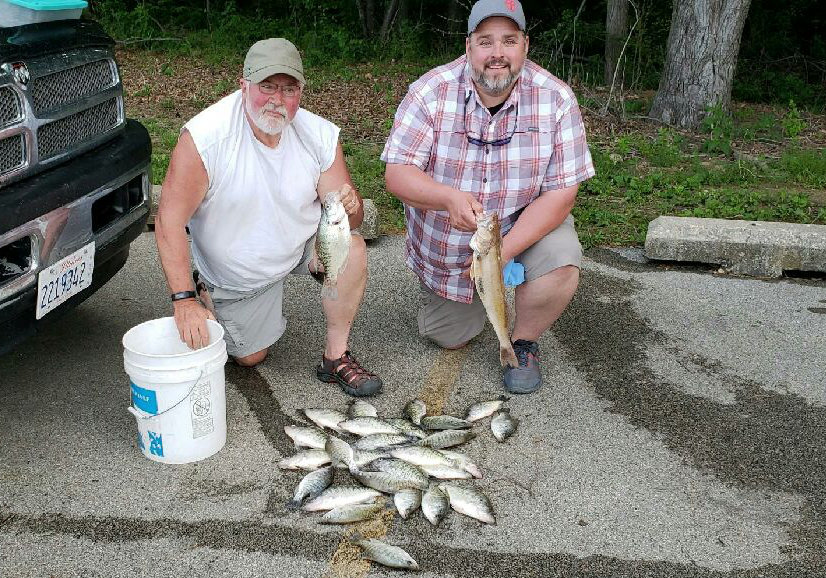 Walleye & White Bass – Lake Shelbyville Fishing Guide Service
